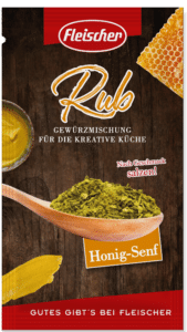 BBQ Rub - dieses Bild zeigt die Verpackung der Rub Sorte Honig Senf